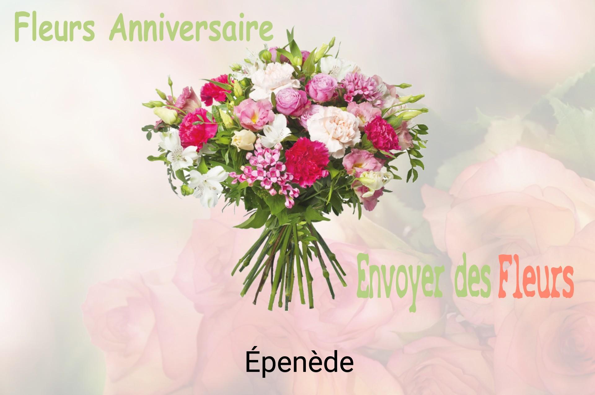 Bouquet de fleurs d’anniversaire livré à Épenède
